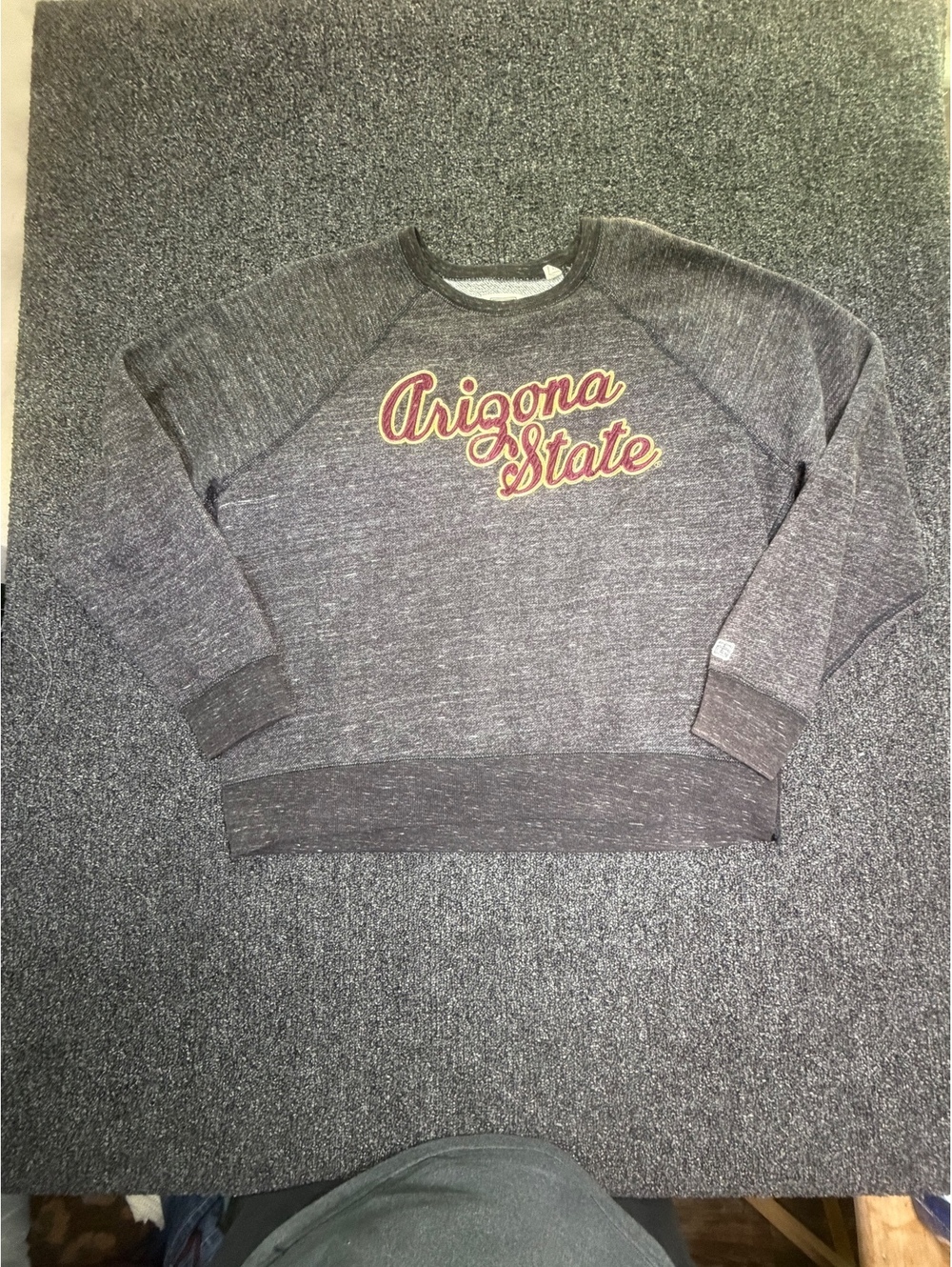 Vintage Tailgate Arizona State Gray Crewneck Sweatshirt Size Large